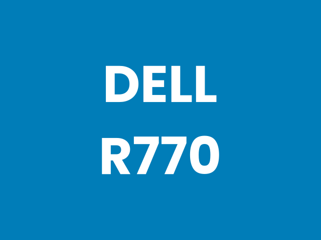 Dell Dell PowerEdge R770 Rack Server — Server Machines in Pakistan