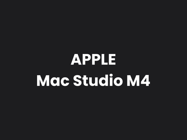 Apple Apple Mac Studio (M4 Max / M4 Ultra) — Desktop Computers in Pakistan