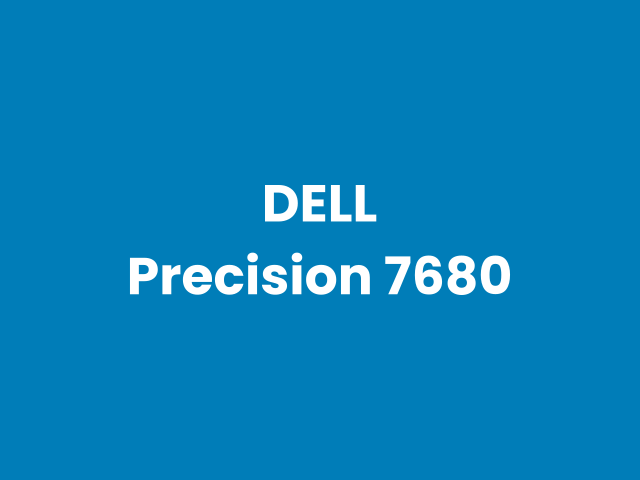 Dell Dell Precision 7680 Mobile Workstation — Laptops & Notebooks in Pakistan
