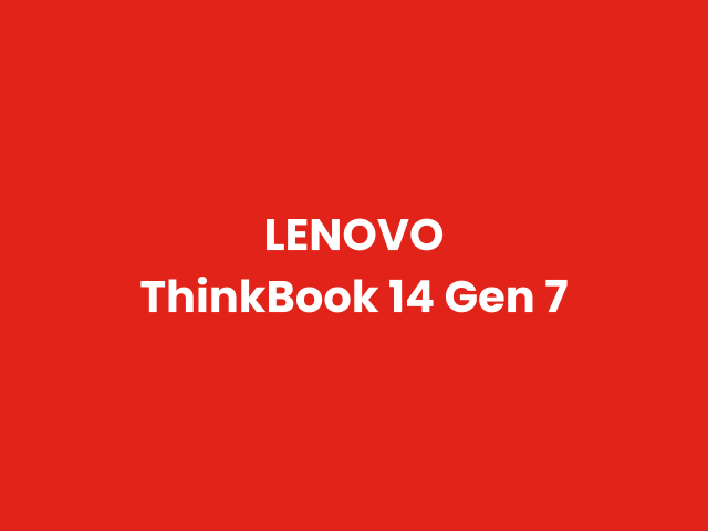 Lenovo Lenovo ThinkBook 14 Gen 7 — Laptops & Notebooks in Pakistan