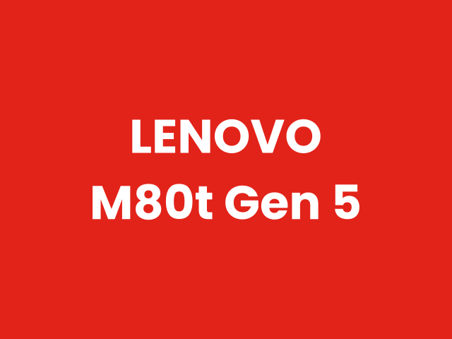 Lenovo Lenovo ThinkCentre M80t Gen 5 Tower — Desktop Computers in Pakistan