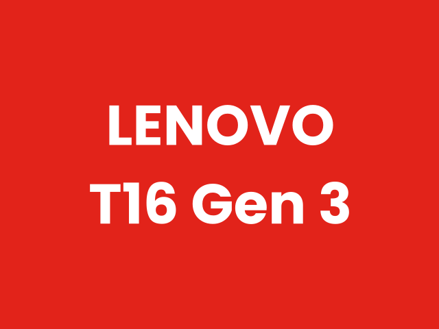 Lenovo Lenovo ThinkPad T16 Gen 3 — Laptops & Notebooks in Pakistan