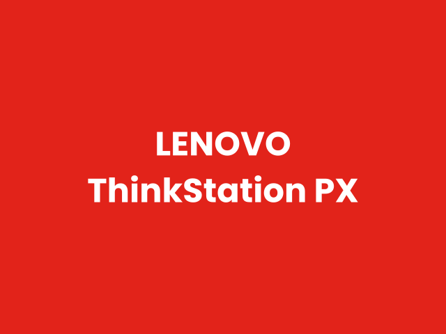 Lenovo Lenovo ThinkStation PX Workstation — Desktop Computers in Pakistan